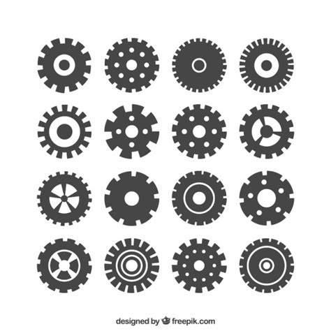 Gear Vector Icon #342615 - Free Icons Library