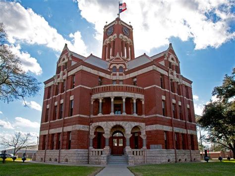 The Lee County Courthouse in Giddings, Texas. | Giddings, Texas state parks, Giddings texas