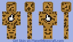 Cookie Clicker 3D Cookie Head Minecraft Skin