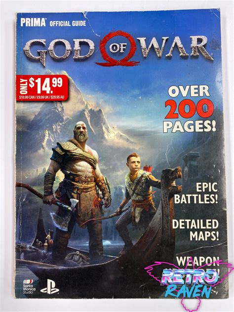 God Of War [Prima] Strategy Guide – Retro Raven Games