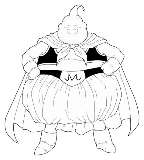 Dragon Ball Z Majin Buu Coloring Page Dragon Ball Majin Buu Para | Images and Photos finder