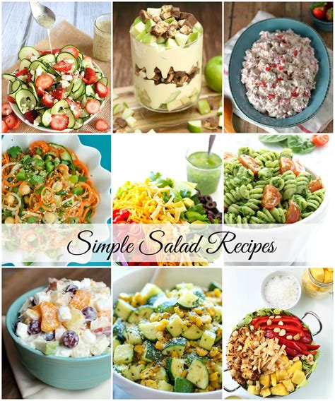 Simple Salad Recipes - The Idea Room