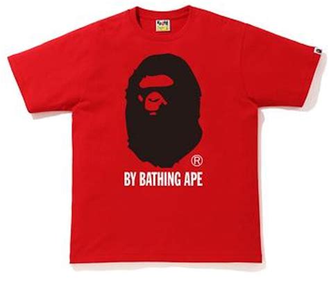 BAPE Colors By Bathing Ape T-Shirt Red/Black - SS20