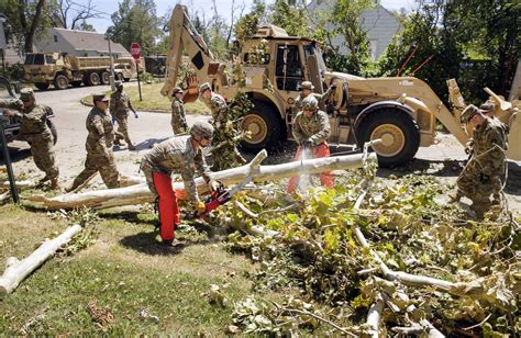 Trump Signs Disaster Declaration for Iowa After Wind Storm