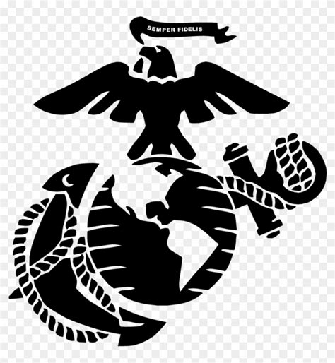 The Few, The Proud, The Marines, Png Logo - Marine Corps Eagle Globe And Anchor, Transparent Png ...