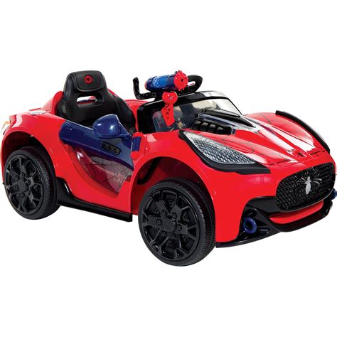 Spider-Man Super Car 6-Volt Battery-Powered Ride-On Deal | Ride on toys, Super cars, Man car