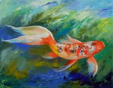 Michael Creese, Koi Paintings ~ Artists and Art