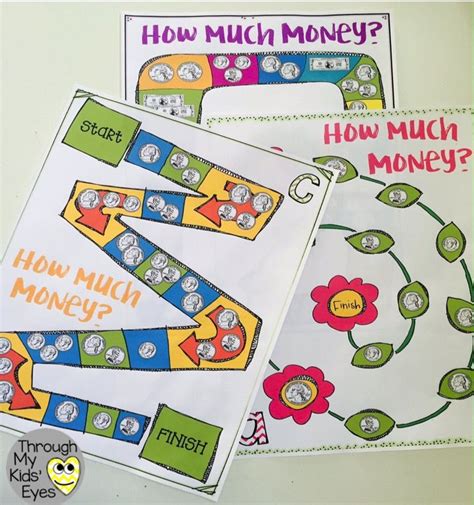 How Much Money: A Counting Money Game | Counting money games, Counting ...