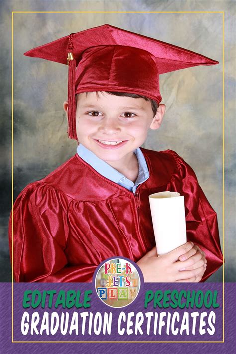 Graduation Certificates and Superlative Award templates | Kids graduation, Kindergarten ...