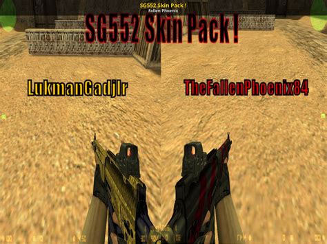 SG552 Skin Pack ! [Counter-Strike 1.6] [Mods]