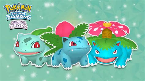 Download Bulbasaur, Ivysaur, And Venusaur Wallpaper | Wallpapers.com