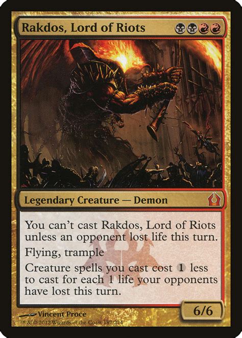 Rakdos, Lord of Riots Combos | EDH-Combos.com