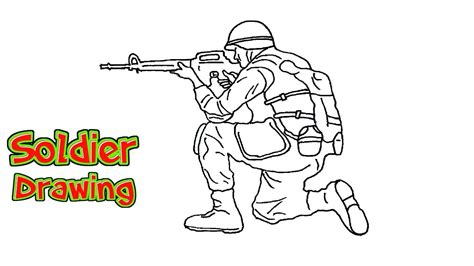 Step By Step How To Draw A Soldier at Drawing Tutorials