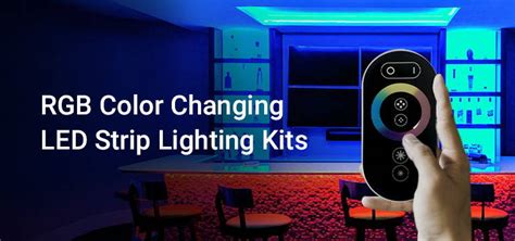 ColorBright™ RGB Color Changing LED Strip Light Kits | Flexfire LEDs