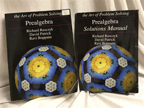 Pre-Algebra: the Art of Problem Solving - set of 2 - SCAIHS South Carolina Association of ...