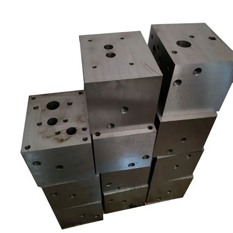 Mild Steel Grinding Hydraulic Manifold Block, For Automation, Model ...