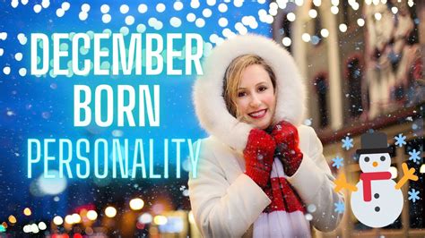 🤩10 Amazing Personality Traits of People Born in December - December Month Personality - YouTube