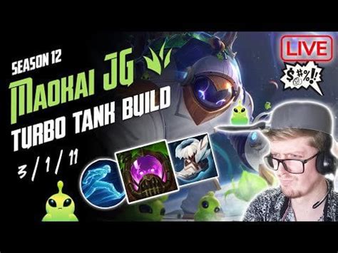 Maokai JG Turbo Tank Build Gameplay : MaokaiMains