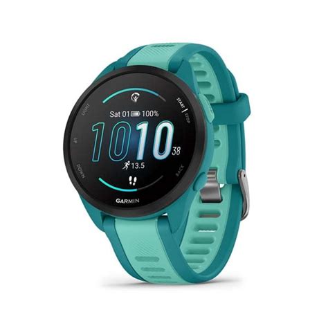 Forerunner 165 Music - GPS Marathon Smartwatch For Runner (Aqua ...