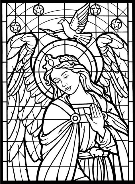 Dover Stained Glass Coloring Pages | Dover Publications. You can browse our complete catalog of ...