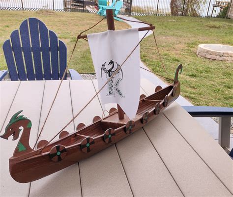 36" Viking Canoe - canoemodelkits