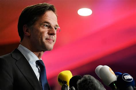 Dutch Prime Minister in Line for 4th Term Following Victory for ‘Center-Right’ - The New York Times