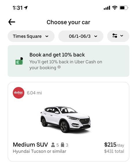 The complete guide to renting a car with Uber - The Points Guy