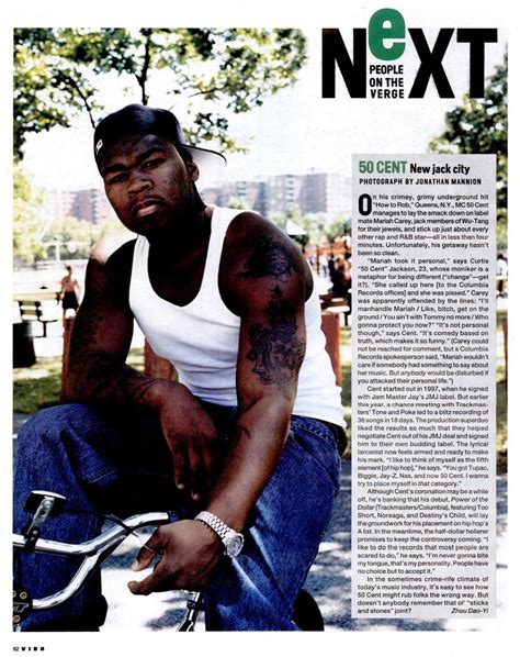 Hip-Hop Nostalgia: 50 Cent 'Next' Feature In Vibe Magazine (October, 1999)