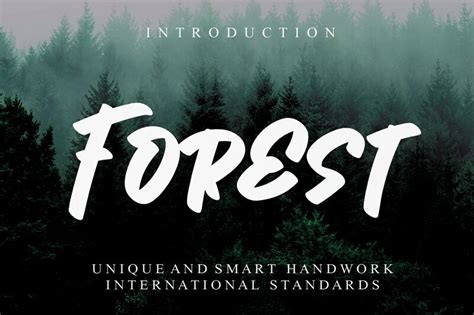 Forest font