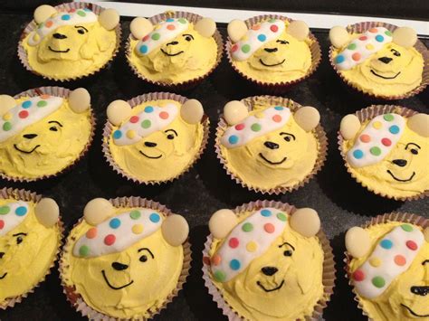 Pudsey Bear Cupcakes | Creative Cupcakes for Children in Need