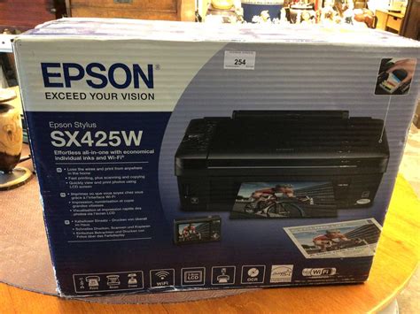 Lot 254 - Epson Stylus SX425W 3 in 1 printer