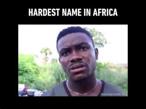 Hardest African Names | Really funny memes, Stupid funny memes, Funny ...