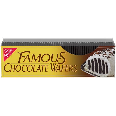 Nabisco Famous Chocolate Wafers, 9 oz - Walmart.com