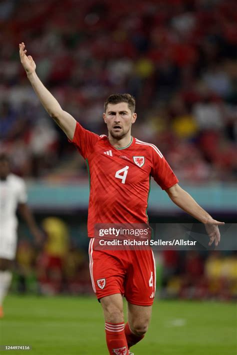 Ben Davies of Wales during the FIFA World Cup Qatar 2022 Group B ...