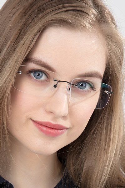 Woodrow - Barely-There Face-Flattering Frames | EyeBuyDirect in 2021 ...