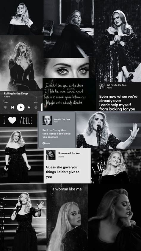 Pin by Bryanna Hurd on The Queen | Adele, Adele wallpaper, Adele lyrics