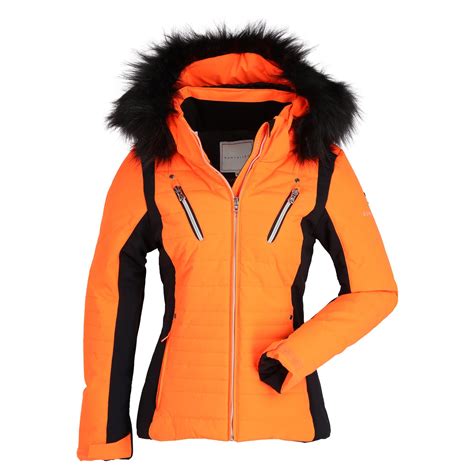 Sun Valley, Kelp ski jacket women neon orange • SkiWebShopSkiWebShop.com