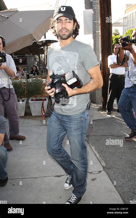 Adrian Grenier filming a documentary on how Celebrities need Paparazzi. He also tries his hand ...