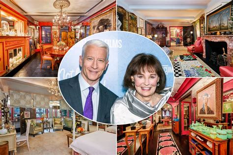 Anderson Cooper lists late mom Gloria Vanderbilt's NYC home