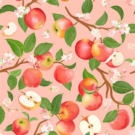 Apple Leaves Pattern: Over 44,835 Royalty-Free Licensable Stock Vectors & Vector Art | Shutterstock