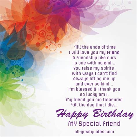 Happy Birthday To A Special Friend Pictures, Photos, and Images for ...