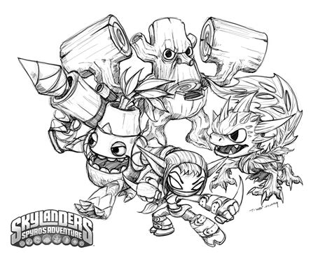 Skylanders Imaginators Coloring Pages at GetColorings.com | Free ...