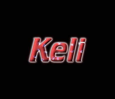 Keli Logo | Free Name Design Tool from Flaming Text