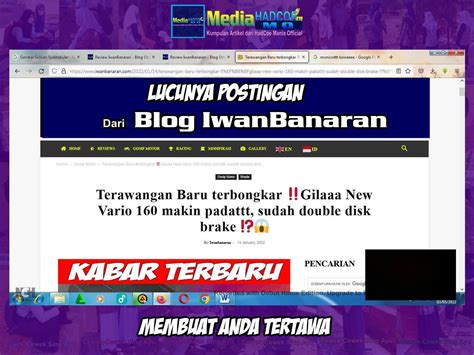 Lucunya Postingan Dari Blog IwanBanaran Membuat Anda Tertawa - Media HadCoe MO