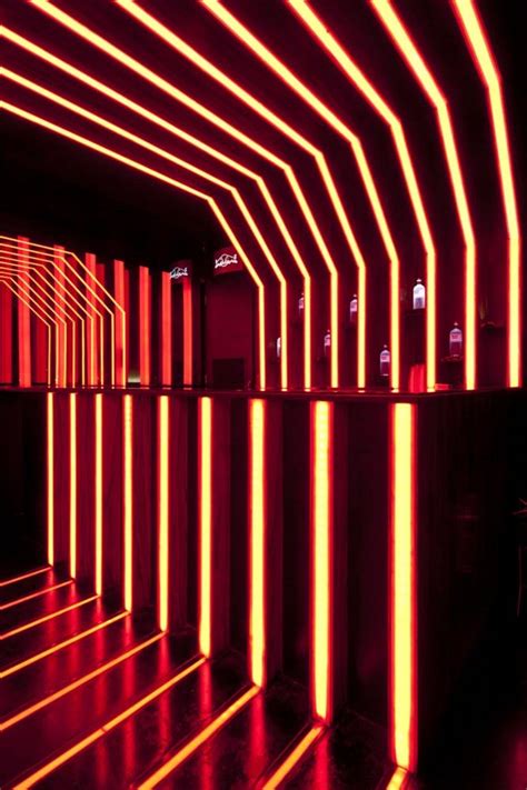 D-Edge / Muti Randolph + Marcelo Pontes + Zemel + Chalabi Arquitetos #LED #bar Neon Lighting ...