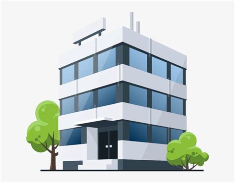 Cartoon Building Png - Office Building Cartoon Transparent PNG - 700x604 - Free Download on NicePNG