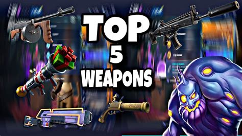 TOP 5 BEST GUNS IN THE GAME| FORTNITE SAVE THE WORLD - YouTube