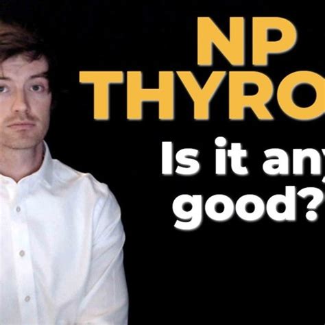 Stream Np thyroid: Should you use this thyroid medication? (5 things to know) by Dr. Westin ...