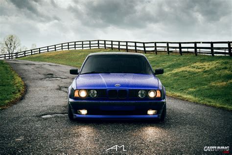 Stance BMW 525 E34 » CarTuning - Best Car Tuning Photos From All The World. Stance, restomods ...