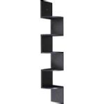 Best Buy: OneSpace Large Corner Wall Shelf Black 50-SH0105